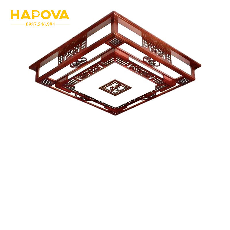 Đèn ốp trần Gỗ HAPOVA VITAS 1028