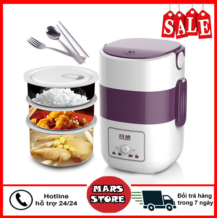 Hộp cơm cắm điện lock&lock đắt hơn Cặp Lồng Cắm Điện, Nồi Ủ Cơm Văn Phòng,Hộp Đựng Giữ Nhiệt Đa,Hộp Nấu Và Hâm Nóng Thức Ăn Đa Năng Giảm Giá Sốc - Bảo Hành 12 tháng 1 Đổi 1
