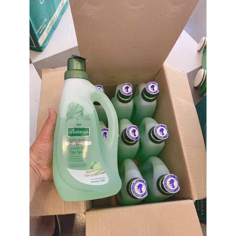 Nước lau sàn tinh dầu hương xả chanh Botany 1 thùng