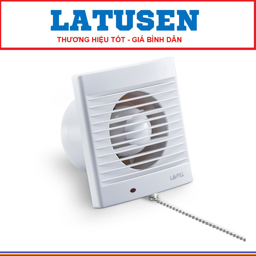Quạt thông gió thiết kế rèm gắn tường có công tắc kéo LAVFILL LFWW-09EK(SW), LFWW-11EK (SW), LFWW-13EK (SW)