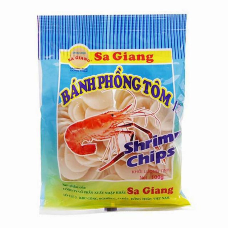 Bánh phồng tôm sa giang