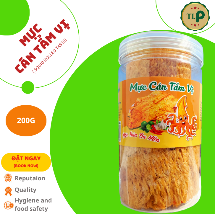 MỰC CÁN TẨM VỊ TÂN LỘC PHÁT - HŨ 200G