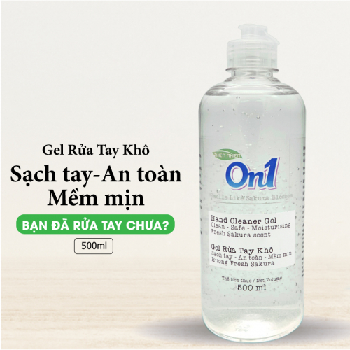 Nước rửa tay khô , gel rửa tay khô on1 chai 500ml chai nhỏ bỏ túi mang đi