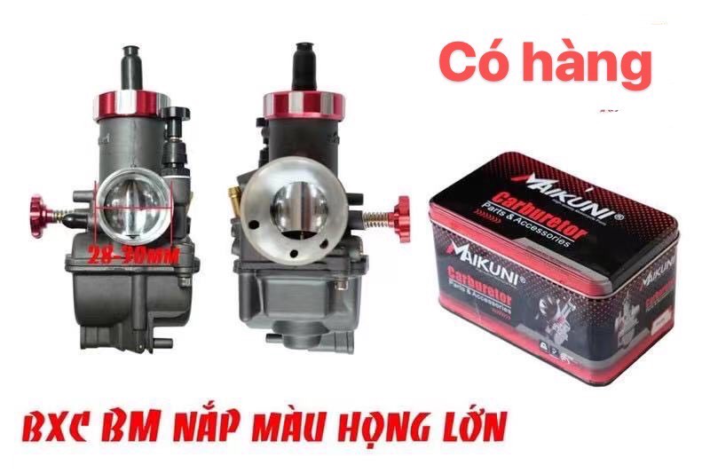 Bình Xăng Con Maikuni Bông Mai CNC Họng Lớn