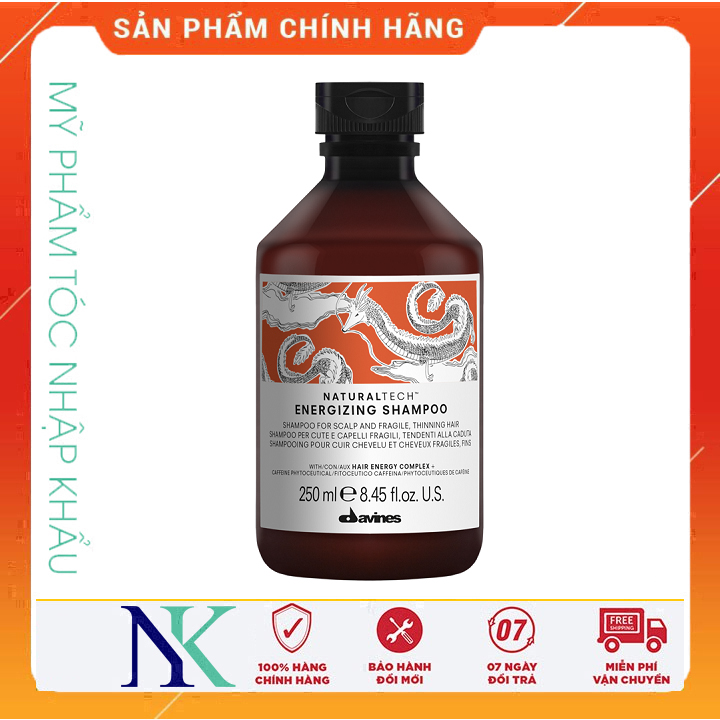 [HCM]Dầu Gội Chống Rụng Tóc Davines Energizing Shampoo 250Ml