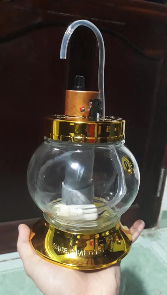 Bình rót rươu tự động Thủy tinh cao cấp 900 lít - Đẳng cấp mài râu