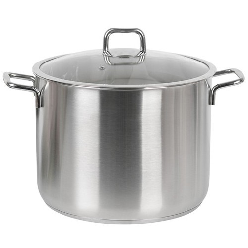 NỒI CAO INOX 3 ĐÁY HAPPY COOK DÙNG ĐƯỢC BẾP TỪ SIZE 30CM HC-30G