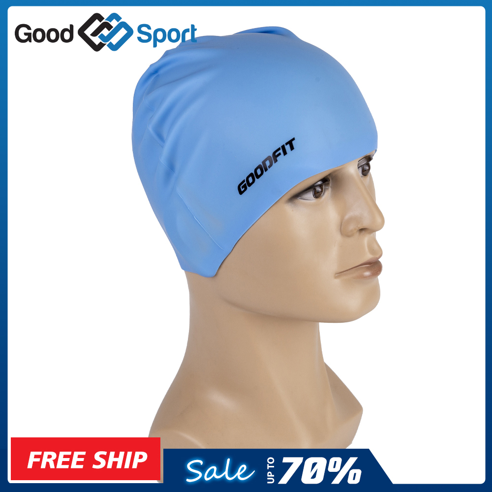 Nón bơi, mũ bơi silicone chính hãng GoodFit GF301SC