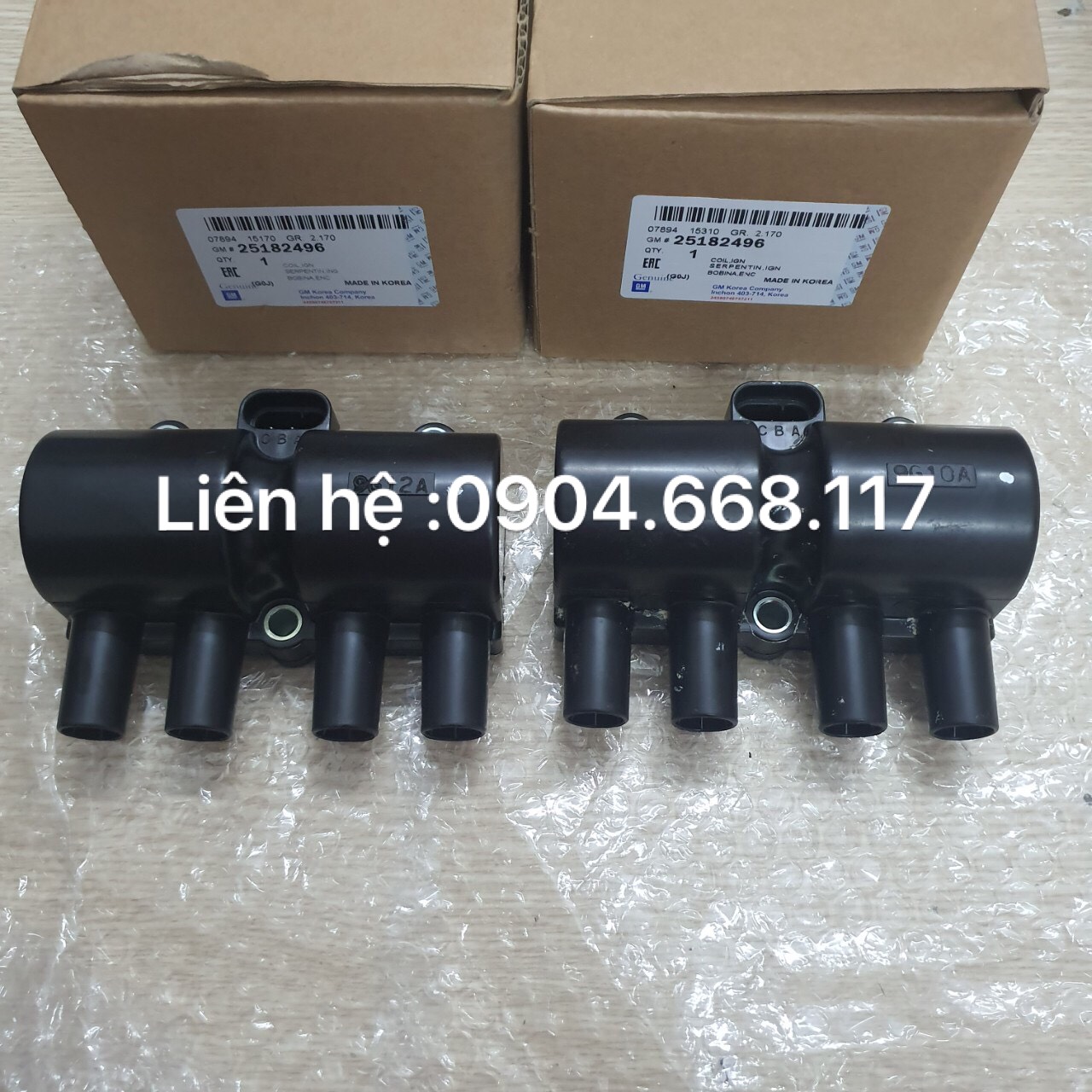 Mô bin đánh lửa Captiva