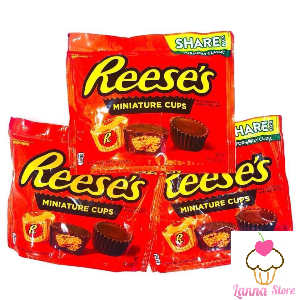 Socola đậu phộng reese's gói 297g - mỹ