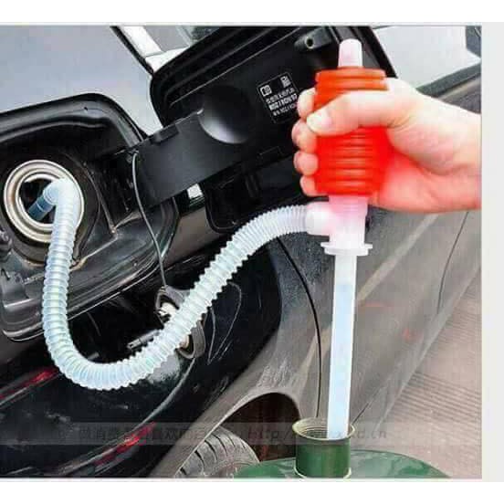 Dụng cụ hút và bơm đổ xăng dầu ô tô xe máy xe hơi cực tiện lợi