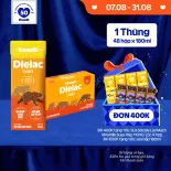 Thùng 48 hộp Sữa nước Vinamilk Dielac Gold 180ml - sữa bột pha sẵn hỗ trợ phát triển trí não của trẻ, tăng cân, chiều cao (Sữa dành cho trẻ em trên 1 tuổi)