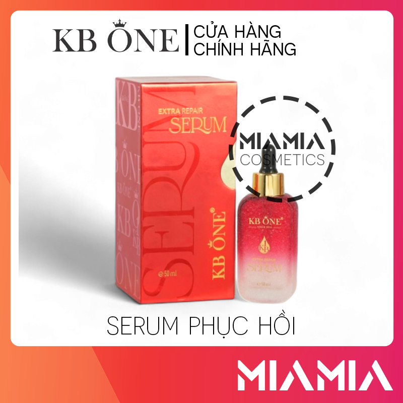 Serum extra repair kb one chính hãng dưỡng trắng da cấp ẩm đa tầng 50ml