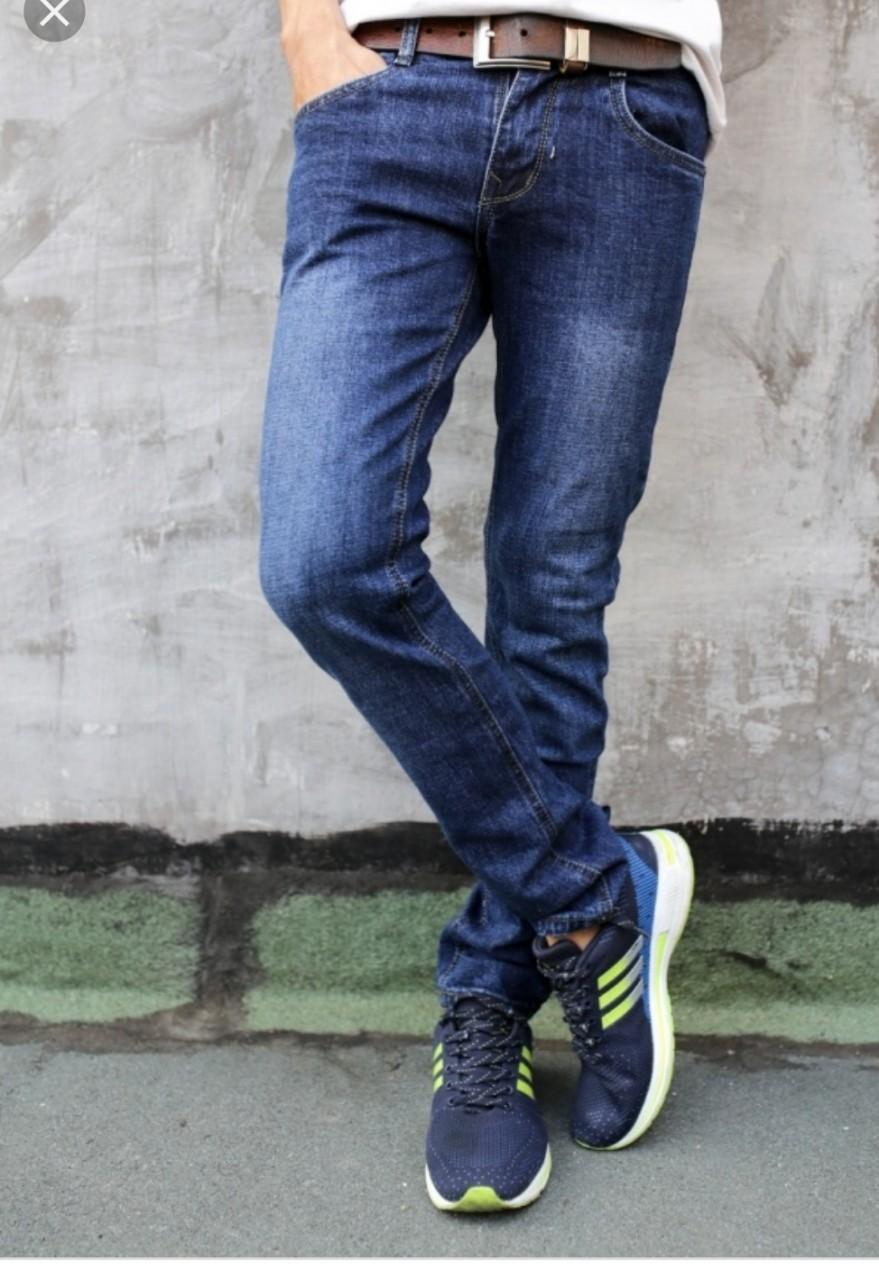 Quần jeans nam thơi trang cá tính trơn JT01