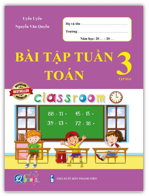 Sách - Bài Tập Tuần Toán 3 - ( Tập 2 )