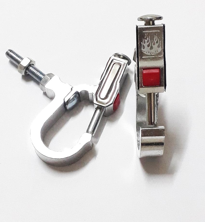 Bộ 2 cái móc treo đồ xe máy thép không gỉ