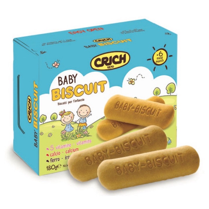 Bánh ăn dặm Crich Baby Biscuit cho bé từ 6 tháng