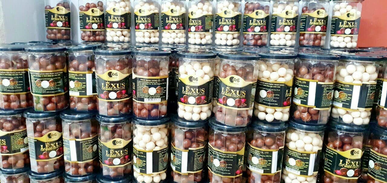 [HỦ 280G] Kẹo Lexus Oat White Chocolate siêu ngon tan chảy - Kẹo socola trứng - Socola lexus - Kẹo socola