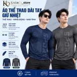 Áo thun nam Áo giữ nhiệt Nam dài tay,chất thun mềm min,trơn tay, thun co giãn 2 chiều
