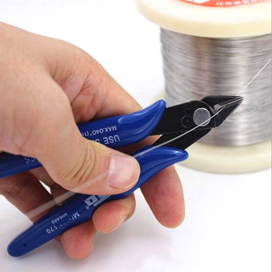 Kìm, Kềm cắt coil, cắt dây thép nhỏ, chân mạch link kiện điện tử - PLATO, cắt part, cắt các runner, phụ kiện đồ chơi cao cấp