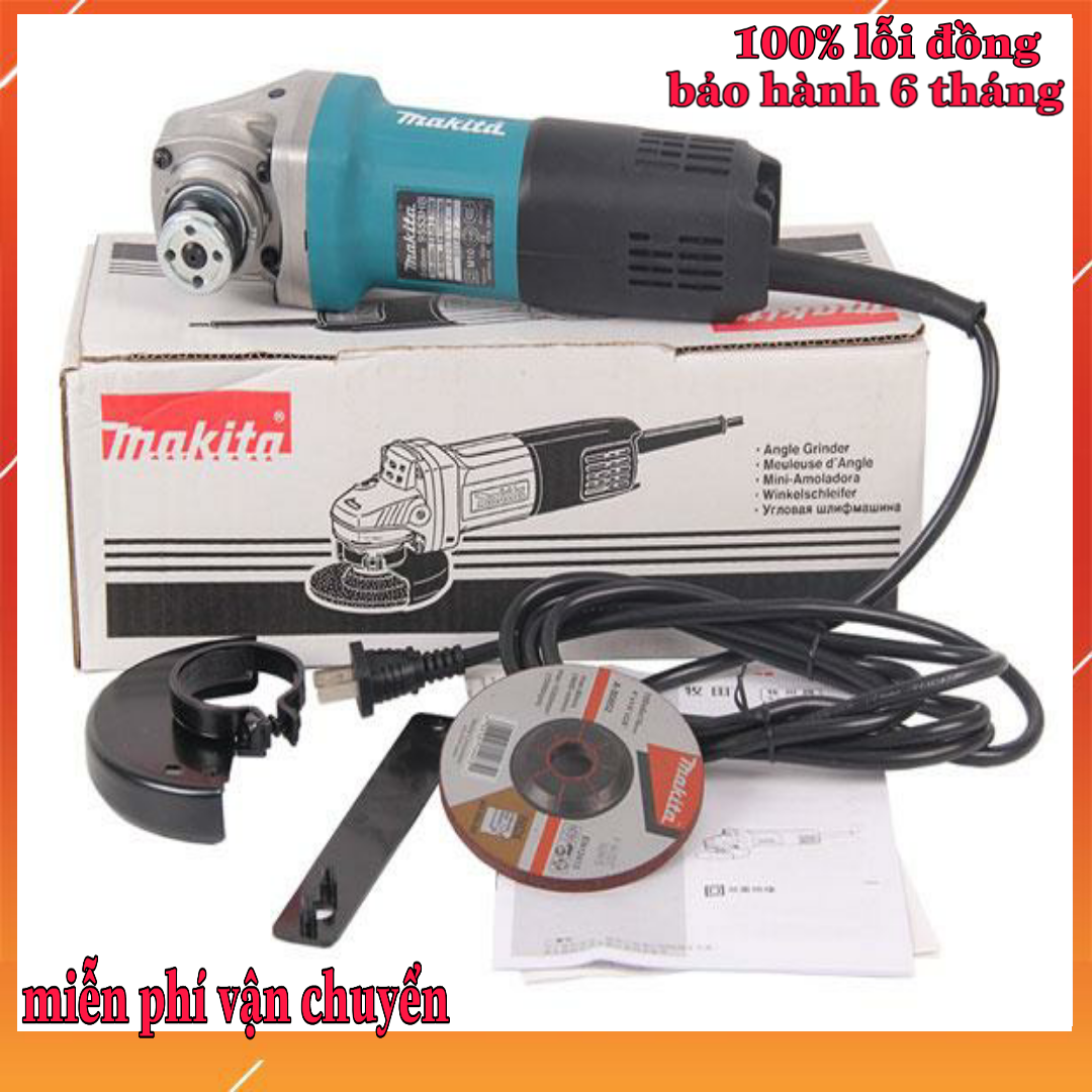 [HCM]Máy Mài Makita Nhật Bản 9556B  Máy mài cưa cắt đánh bóng Makita  máy mài cắt MAKITA  công suất 800w 100% lõi đồng  hệ chổi than loại 1A dòng sản phẩm loại tốt BH 12 Tháng TẠI KIM TƯƠI STORE