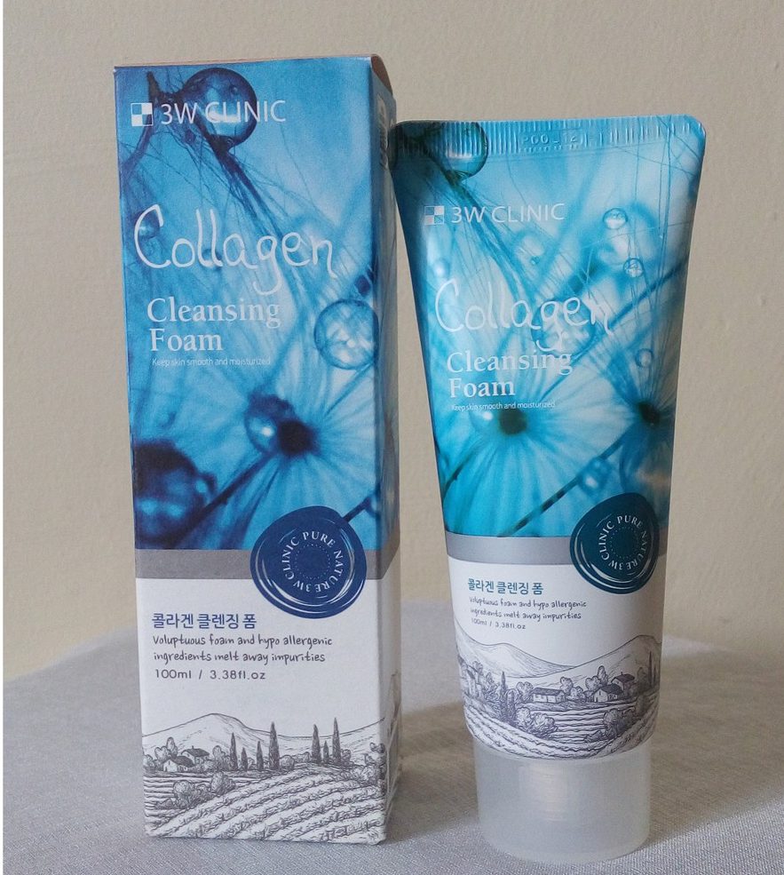 Sữa rửa mặt Collagen 3W Clinic