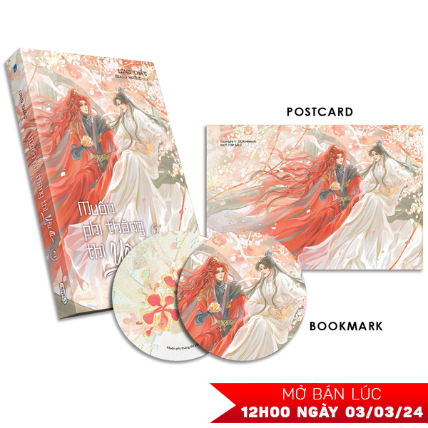 Muốn phi thăng thì yêu đi - tập 2 - tặng kèm bookmark + postcard