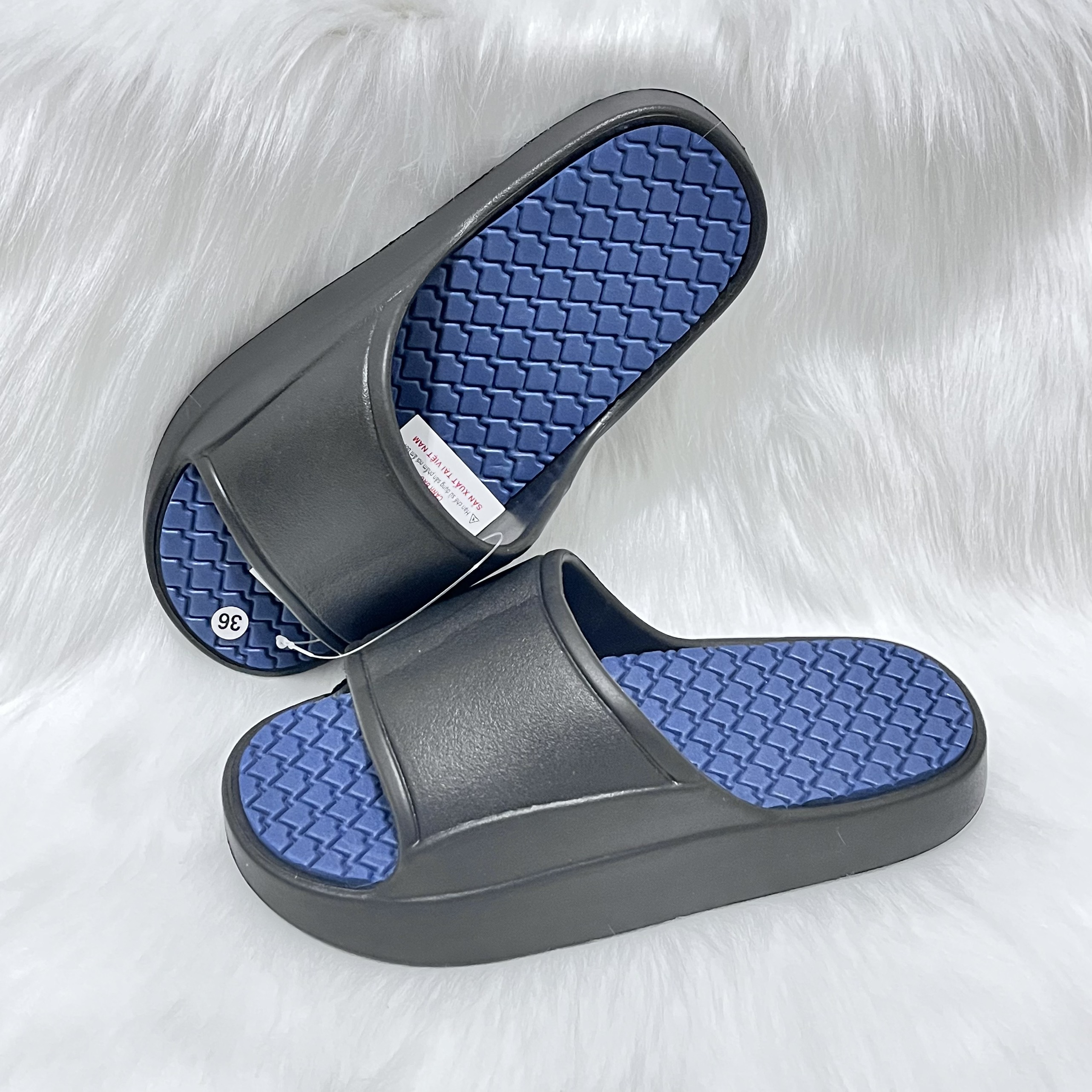 Dép bánh mỳ siêu nhẹ đế mềm cao 5cm