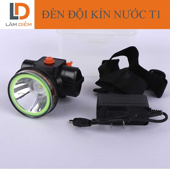 Đèn pin đội đầu siêu sáng kín nước  T1