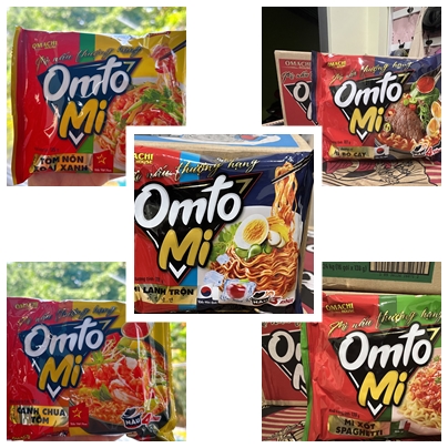 Mì nấu thượng hạng Omto Mì (OMACHI HOUSE) gói 101g - Thùng 16 gói - BAT MUOI