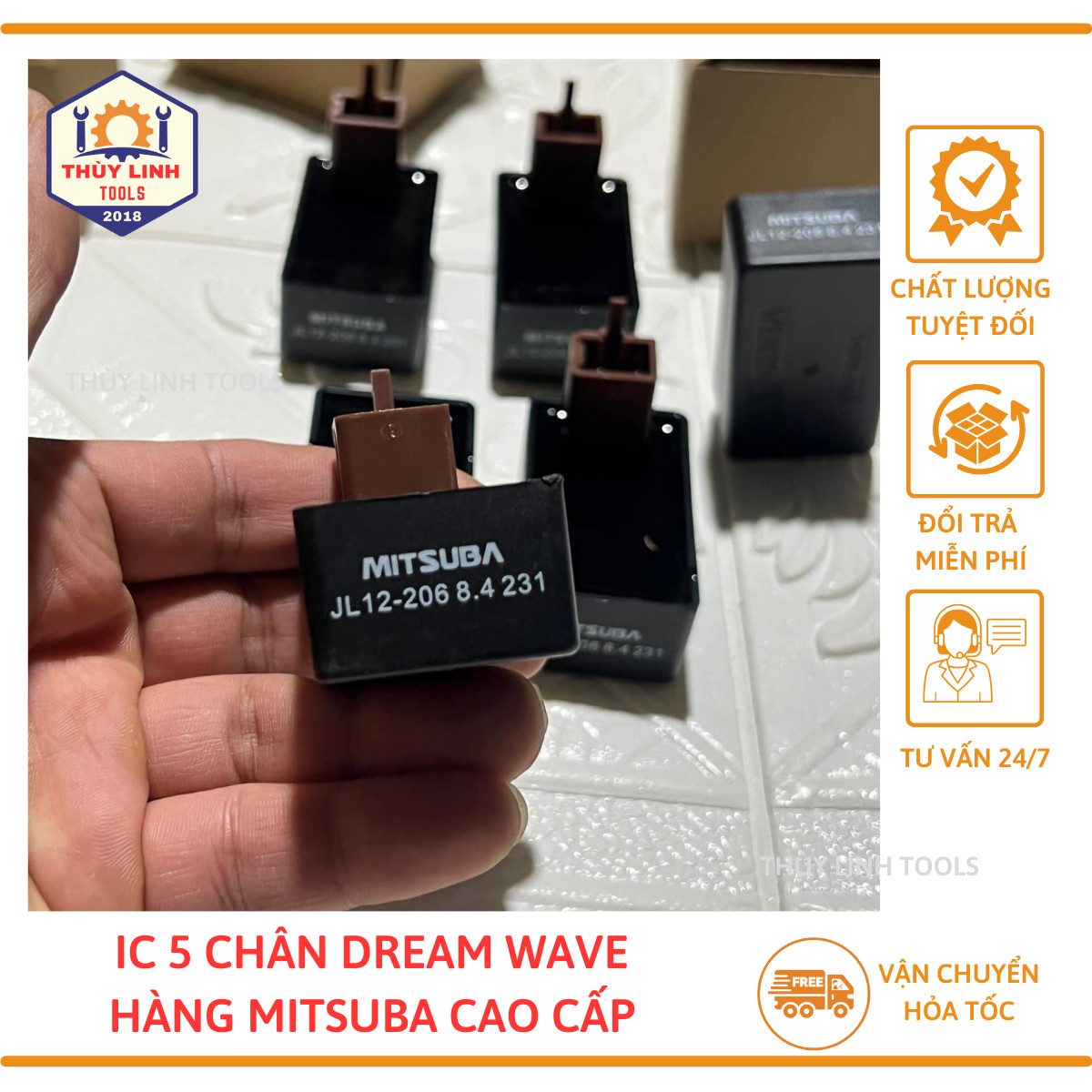 IC 5 chân, IC Dream/wave hàng Mitsuba cao cấp Phụ Tùng Thùy Linh