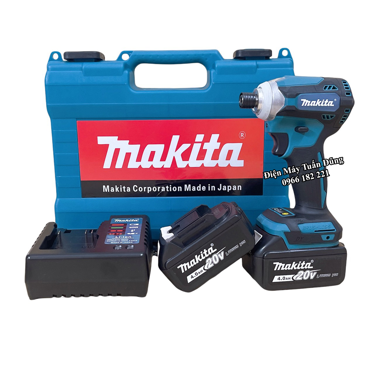 Máy chuyên bắt vít dùng pin Makita 20V Hàng cao cấp Vong tua cao cho thợ chuyên bắt vít