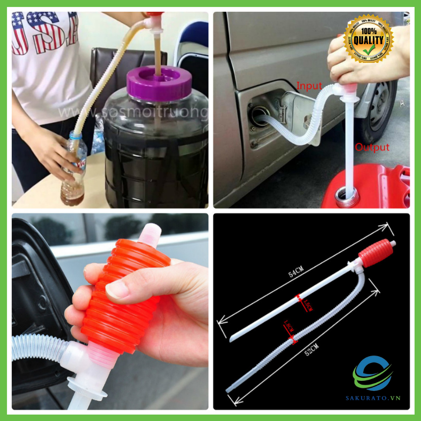ỐNG HÚT XĂNG, HÚT RƯỢU