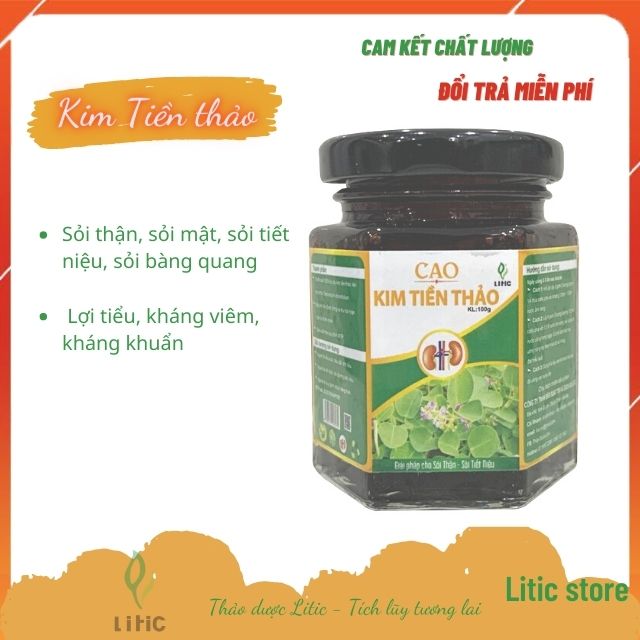 Cao kim tiền thảo hỗ trợ tiết niệu, tiểu dắt, tiểu buốt