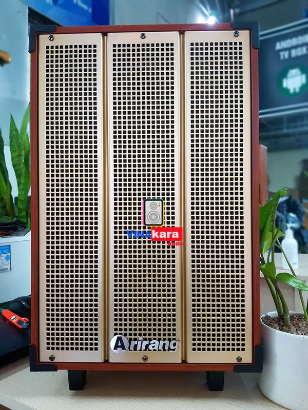 Loa Kéo Arirang MKs1 450w, 3 tấc chính hãng , Kèm 2 Micro không dây, âm thanh 800W đỉnh, lớn hát ngoài trời, gia đình chất lượng + tặng kèm 2 chống lăn