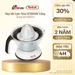 Máy Vắt Cam Tefal ZP300138 Trắng - Dung tích 600ml | Nhựa cao cấp - Chính hãng | Bảo hành 2  năm