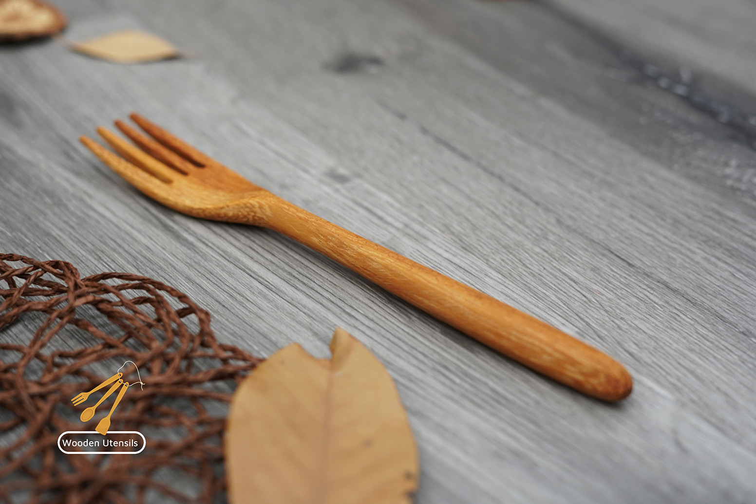 Dĩa Gỗ Handmade | Thìa gỗ ăn bánh| Dĩa Gỗ Decor | Thìa, Dĩa gỗ tự nhiên 100% an toàn cho người sử dụng