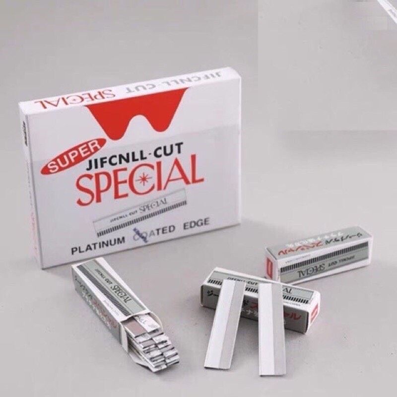 [HCM]10 hộp Dao cạo lông mày dùng trong mekup và phun xăm 10 hộp