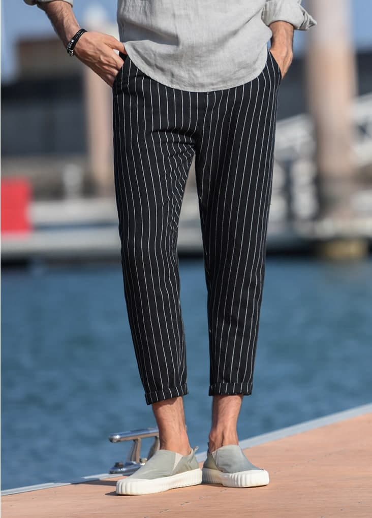 Quần đũi kẻ sọc hàn quốc qd003 - sc perky outfit