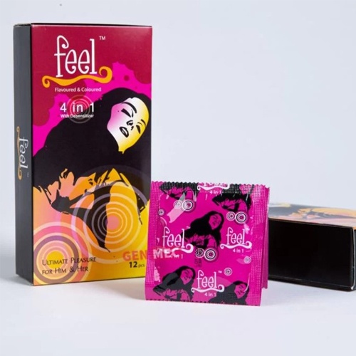 Bao cao su feel 4 in 1 giúp kéo dài thời gian