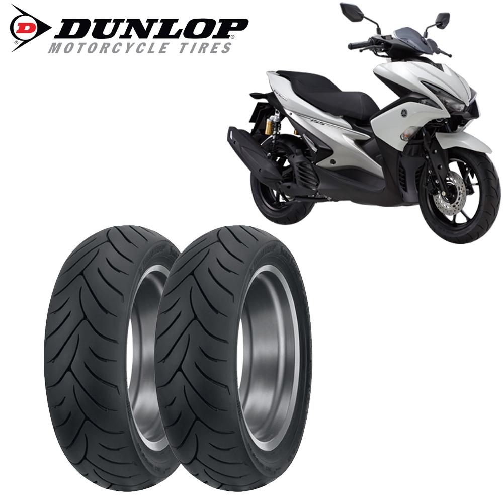 Cặp Lốp xe NVX 155 DUNLOP SCOOTSMART trước 110/80-14 TL và sau 140/70-14 TL combo cặp 2 lốp