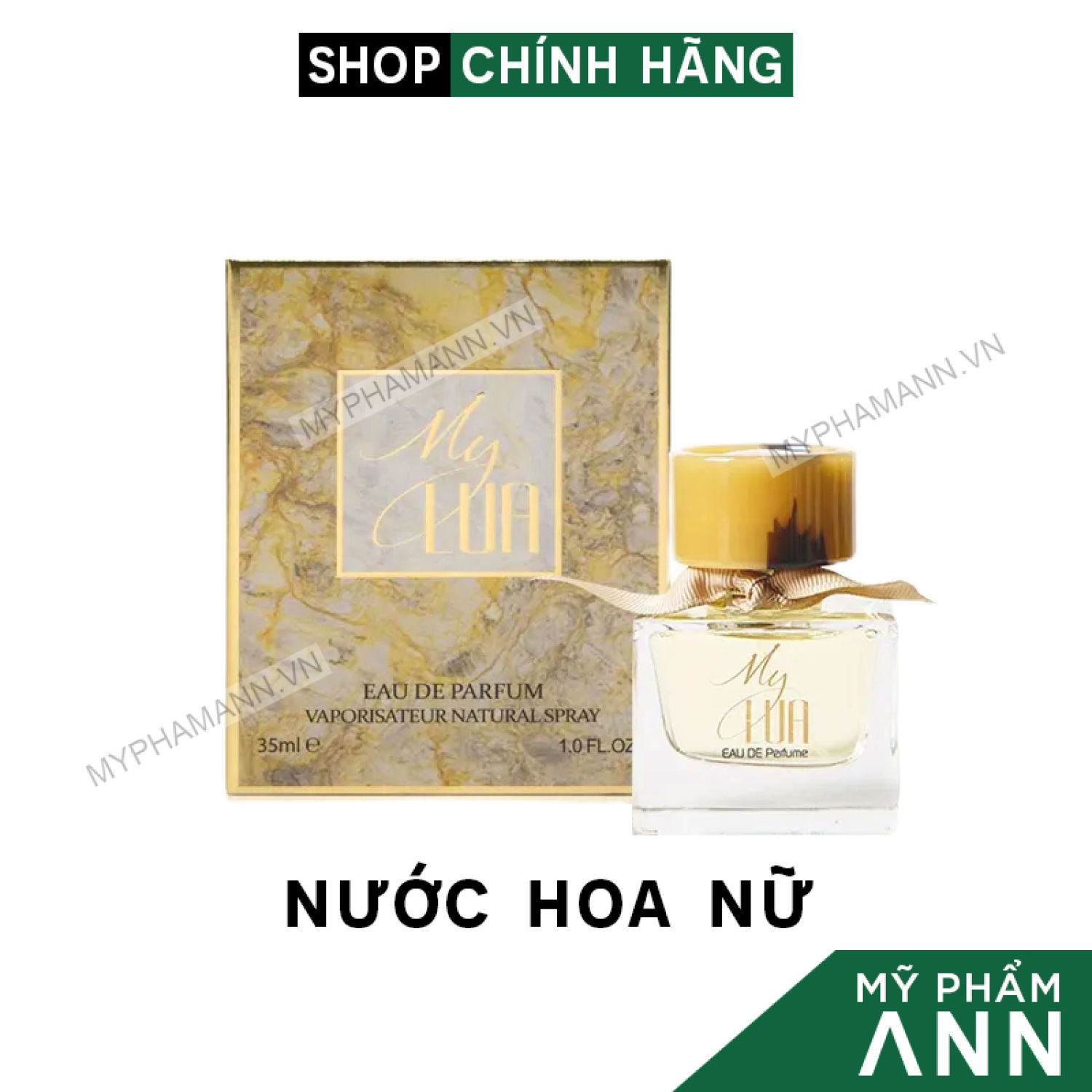 Nước hoa nữ my lua cao cấp lua perfume chính hãng 35ml mùi hương quyến rũ nồng nàn