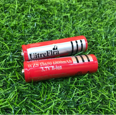 1 viên pin sạc ultra fire 18650 6800mah 4.2v li-ion