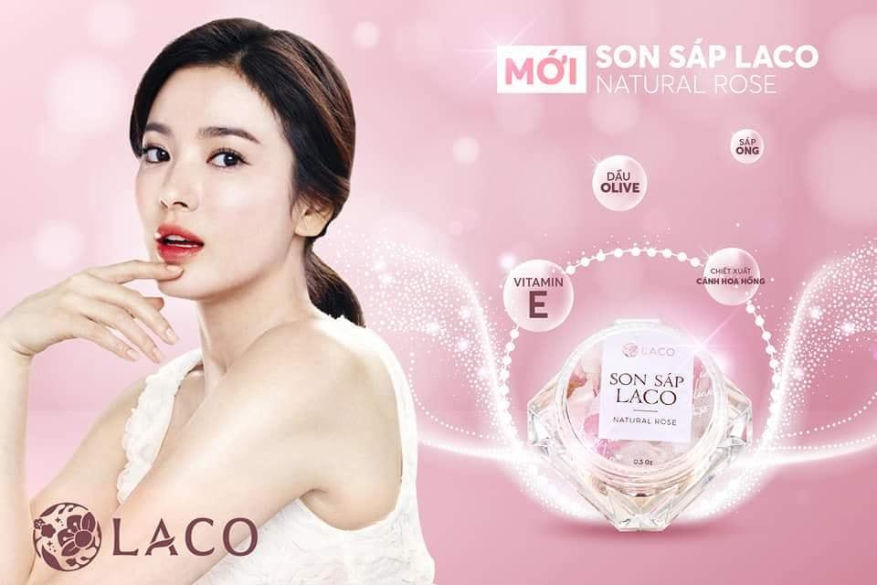 Son dưỡng môi laco - làm mềm, làm hồng môi