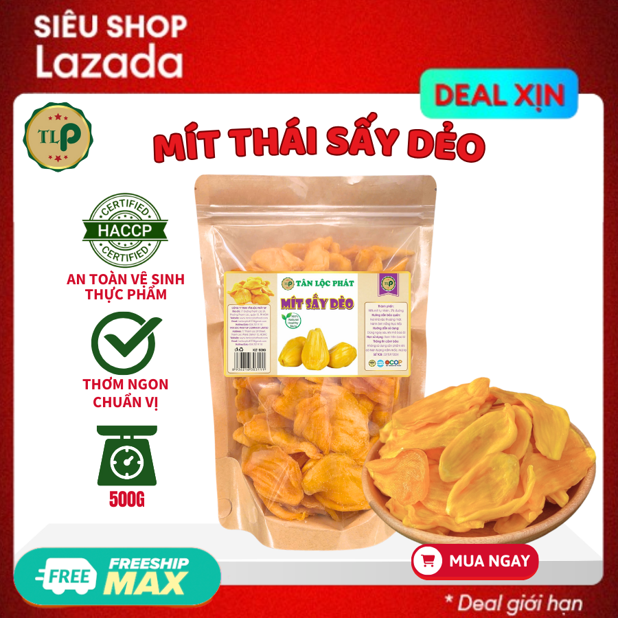 MÍT SẤY DẺO NGUYÊN CHẤT TÂN LỘC PHÁT | Đồ ăn vặt yêu thích