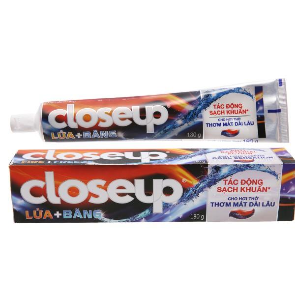 Kem đánh răng close up lửa + băng 180g