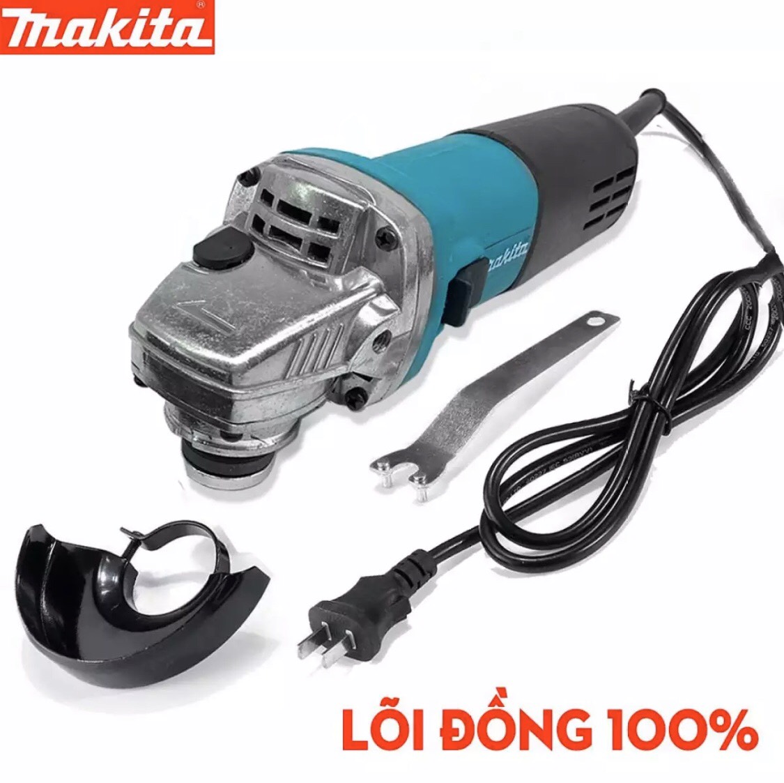 Máy mài makita 9556 910w tặng kèm lưỡi - lõi đồng