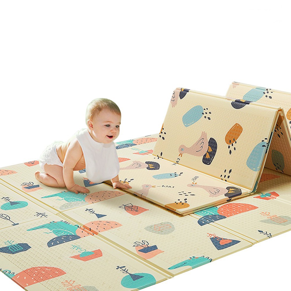 thảm xpe Silicone HQ hai mặt gấp gọn cho bé