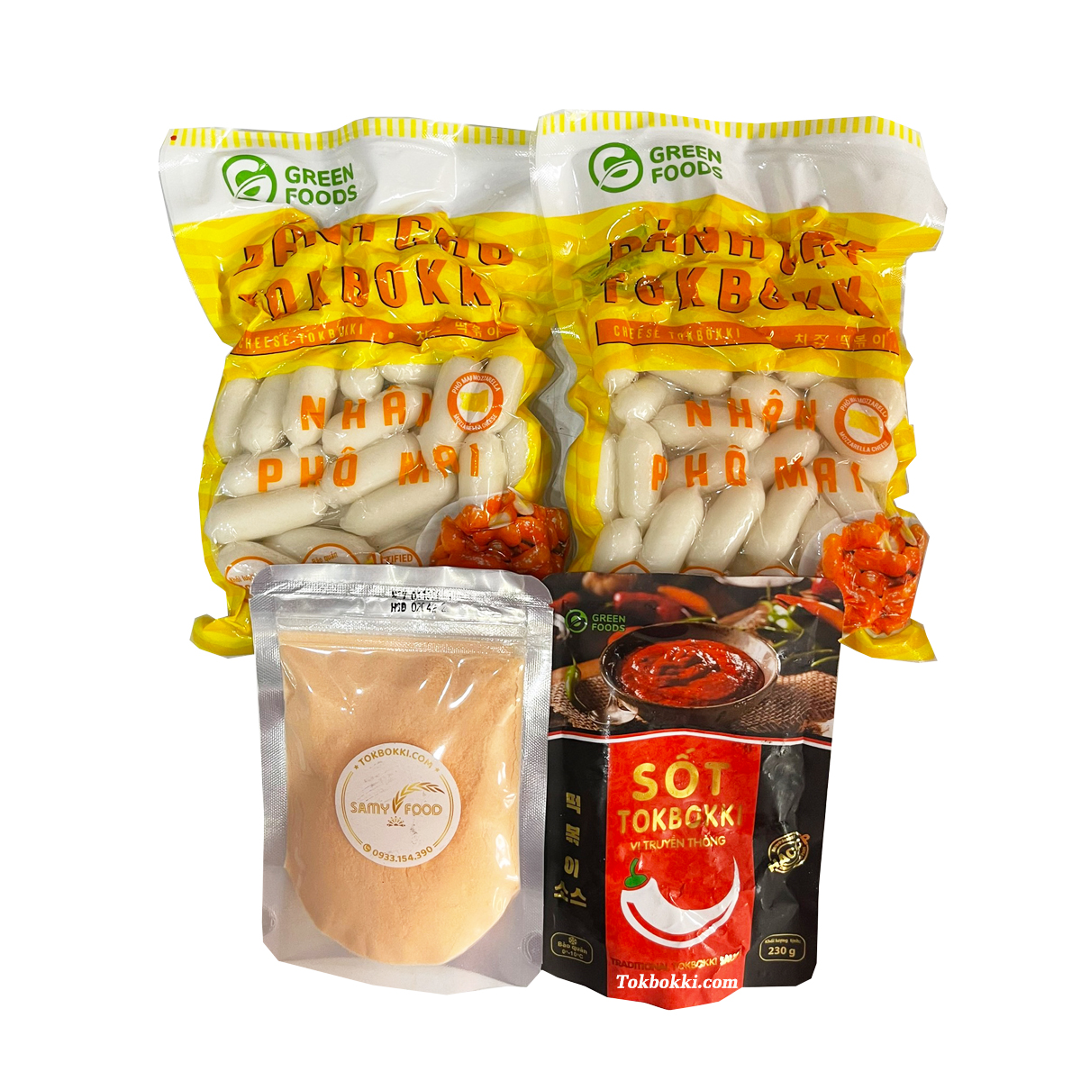 Combo 1kg bánh gạo nhân phô mai chế biến 2 món trở lên