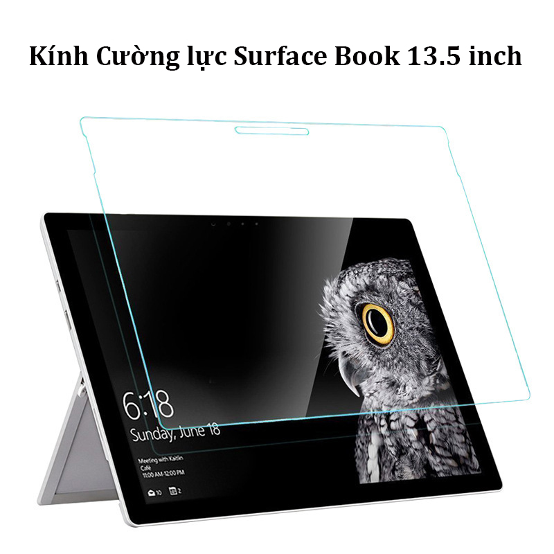 Kính cường lực bảo vệ màn hình cho Surface Book 13.5 inch